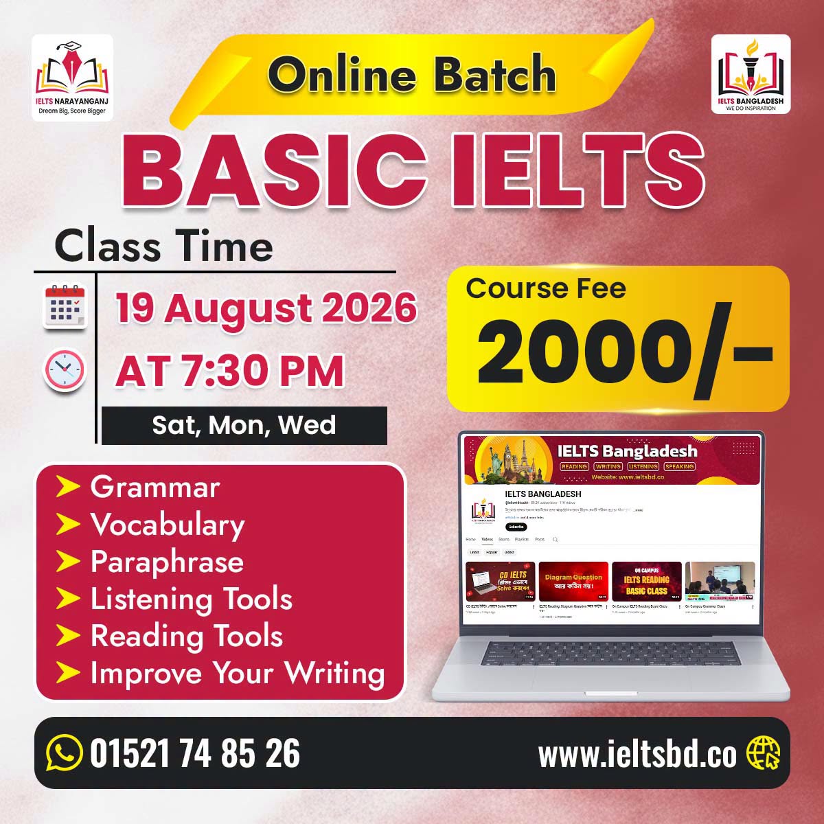 Basic IELTS (19 Aug)